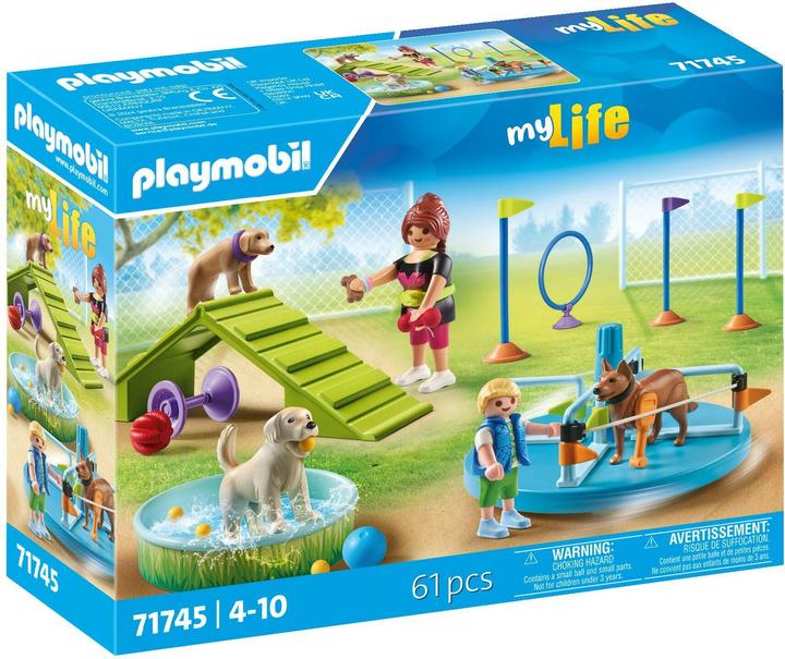 Playmobil Aire de jeux pour chiens (71745, Playmobil Ma vie)