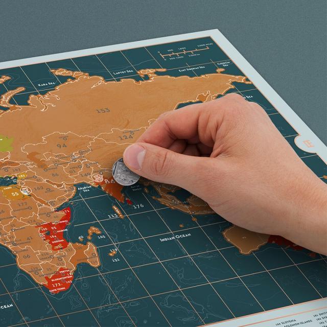 Immagine prodotto Luckies Scratch Map Backpacker (42 x 29 cm)