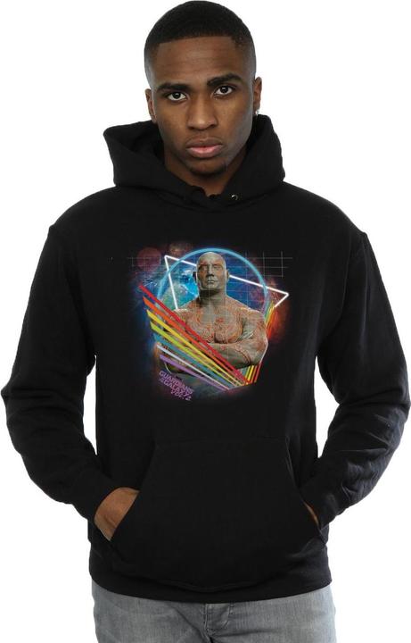Actual product image Mens Guardians Of The Galaxy Neon Drax Hoodie (3XL)