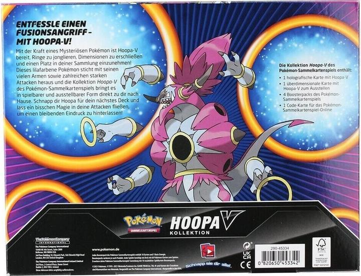 Immagine prodotto Pokémon Hoopa V Kollektion (Tedesco, Pacchetto Booster)