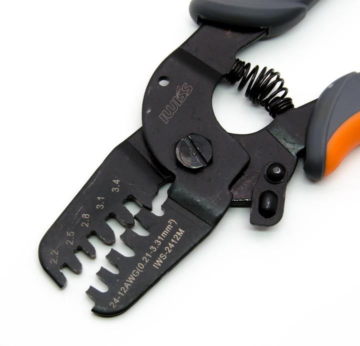 Immagine prodotto Iwiss Pinze a crimpare 2412M 0,2-3,3 mm²