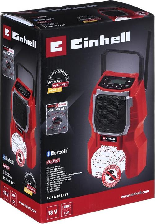 Produktbild Einhell TC-RA 18 Li BT (FM, Bluetooth)