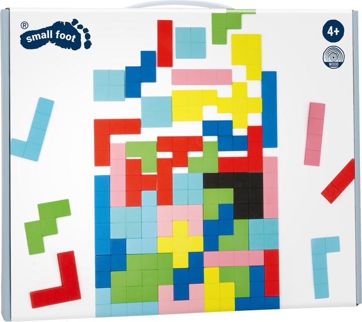 Produktbild small foot Holzpuzzle geometrische Formen (114 Teile)