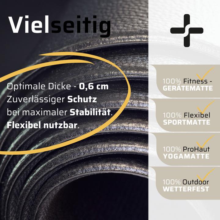 Actual product image Sportplus Floor protection mat, underlay mat 200 cm (0.60 cm)