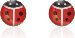 Actual product image Studex Sensitive ear studs ladybug (Stainless steel)
