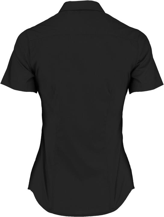 Actual product image Kustom Kit Short Sleeve Waisted Poplin Blouse (50)