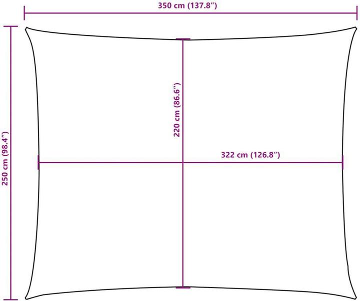 Actual product image VidaXL Nezhatok (250 x 350 cm)