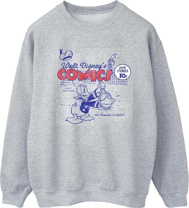 Actual product image Disney Womens/Ladies Donald Duck Comics Sweatshirt (XL)