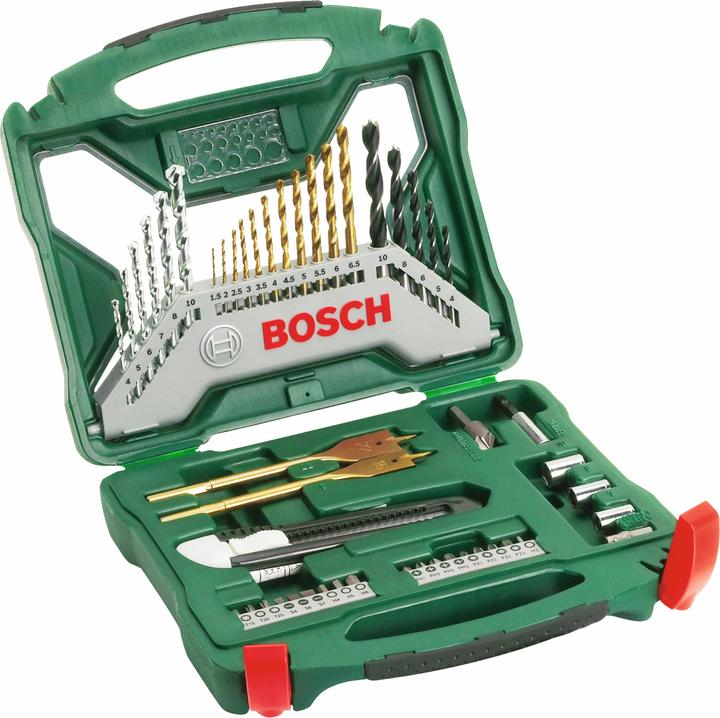 Produktbild Bosch Zubehör X-Line-Titanium Bohrer- und Schrauber-Set, 50-teilig (6 mm, 6.5 mm, 22 mm, 5.5 mm, 16 mm, 10 mm, 1.5 mm, 7 mm, 3 mm, 5 mm, 8 mm, 2.5 mm, 3.5 mm, 4.5 mm, 2 mm, 4 mm)
