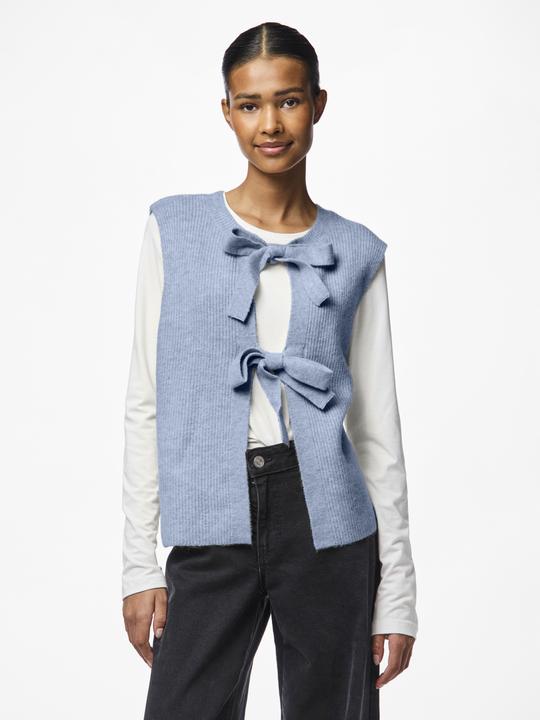 Actual product image Pieces Pcsilly Sl Rev Tie Vest Knit Noos Bc (S)