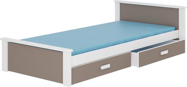 Produktbild ADRK Furniture Bett mit Matratze ALDEX 200x90 (200 x 90 cm)