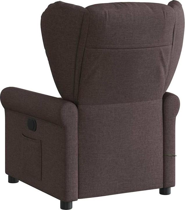 Produktbild VidaXL Massagesessel Elektrisch Dunkelbraun Stoff