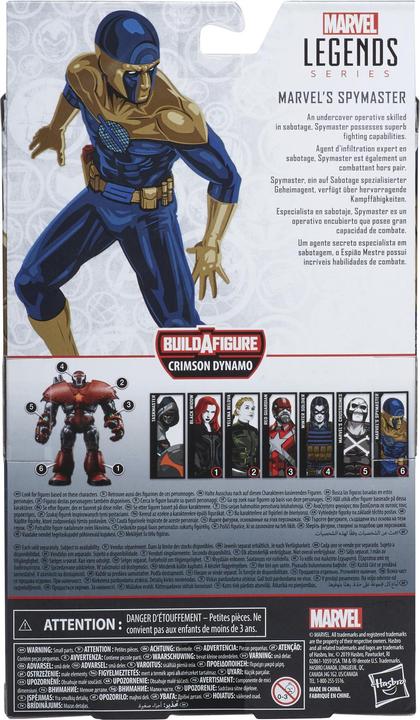 Immagine prodotto Hasbro Figura d'azione dello Spymaster - Vedova Nera 2020 Marvel Legends