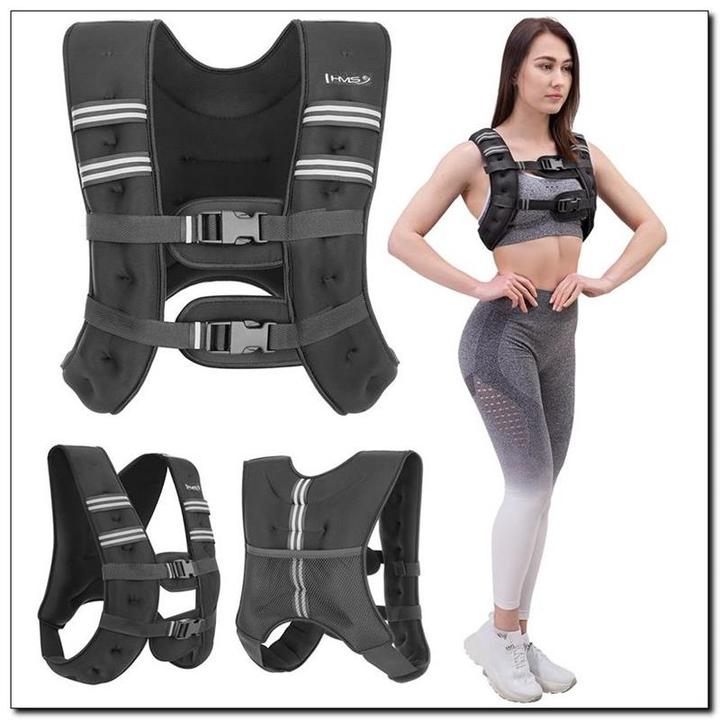 Produktbild HMS Trainingsweste mit 5 kg Neoprengewichten KTO05 (1 x 5 kg)