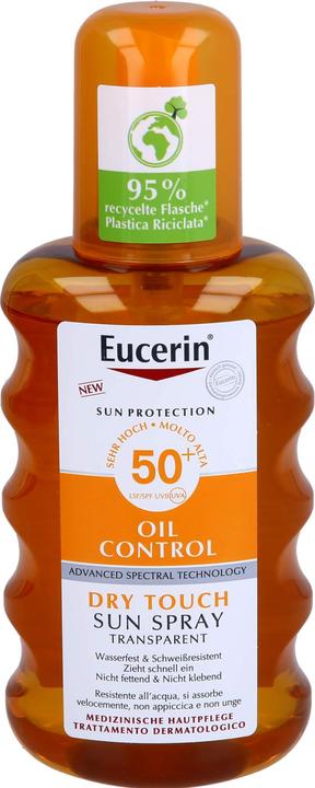 Produktbild Eucerin SUN Oil Control (Sonnenöl, SPF 50+, 200 ml, 150 g)