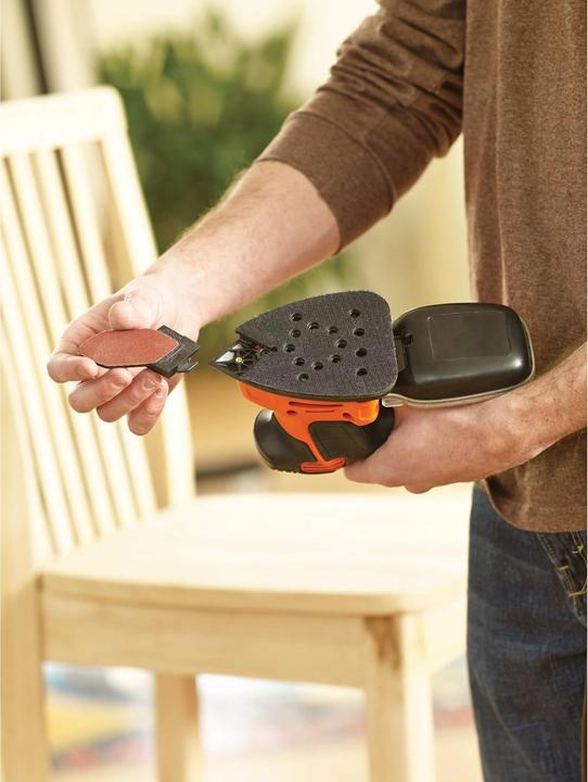 Image du produit Black & Decker Ka2000 (Plateau de ponçage triangulaire, 120 W)