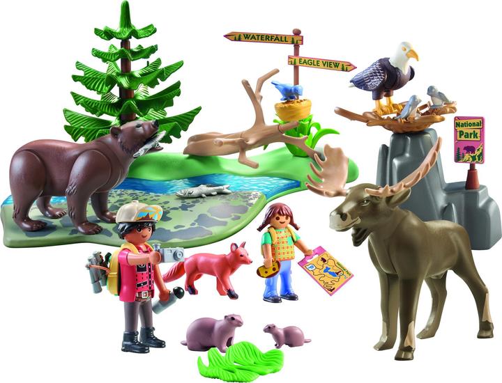 Produktbild Playmobil Abstecher zu den Tieren Nordamerikas (71403, Playmobil Wiltopia)