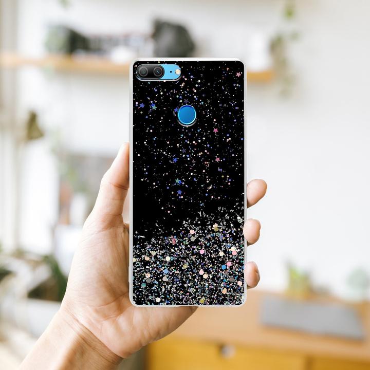 Image du produit Cadorabo Housse en TPU avec paillettes pour Honor 9 LITE (Honor 9 Lite)