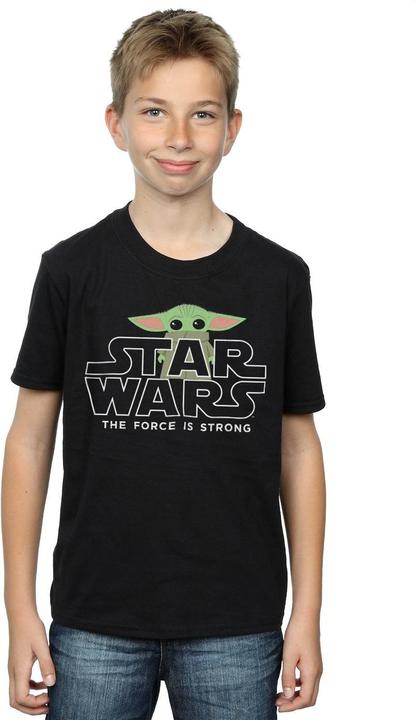 Image du produit Star Wars - T-shirt THE MANDALORIAN THE CHILD STRONG - Garçon (128)