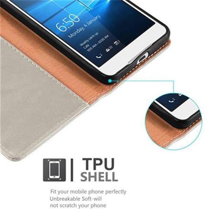 Actual product image Cadorabo Book Luxury Cover (Microsoft Lumia 650)