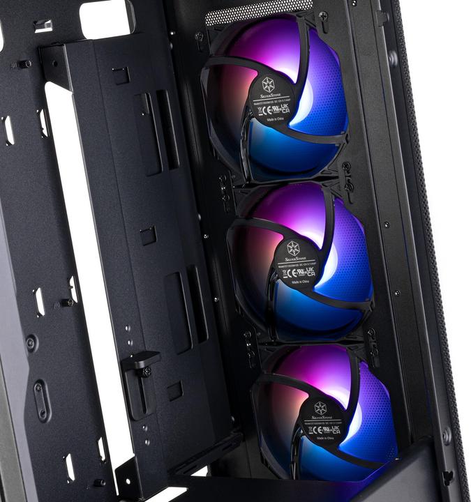 Actual product image Silverstone SST-FA514X-BG - FARA High Airflow ATX Mid-Tower gaming chassis with dual radiator suppor (ATX, mATX, Mini-ITX)