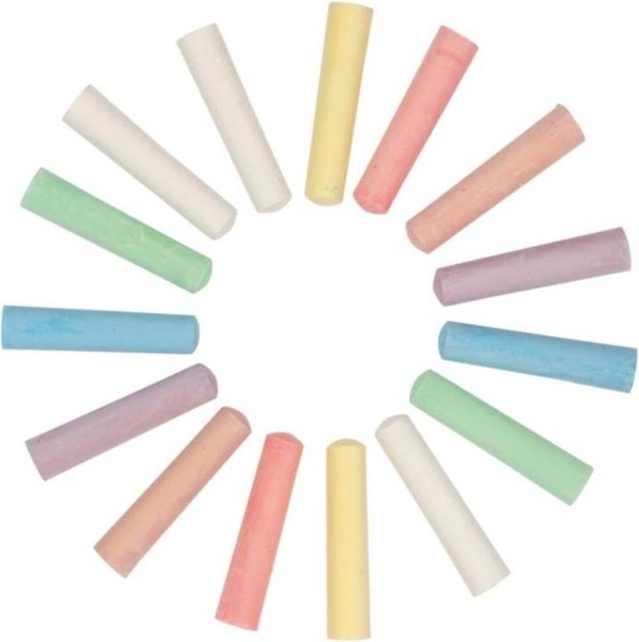 Actual product image Goki Strassenmalkreide, Peggy Diggledey (Rose, 15 x)