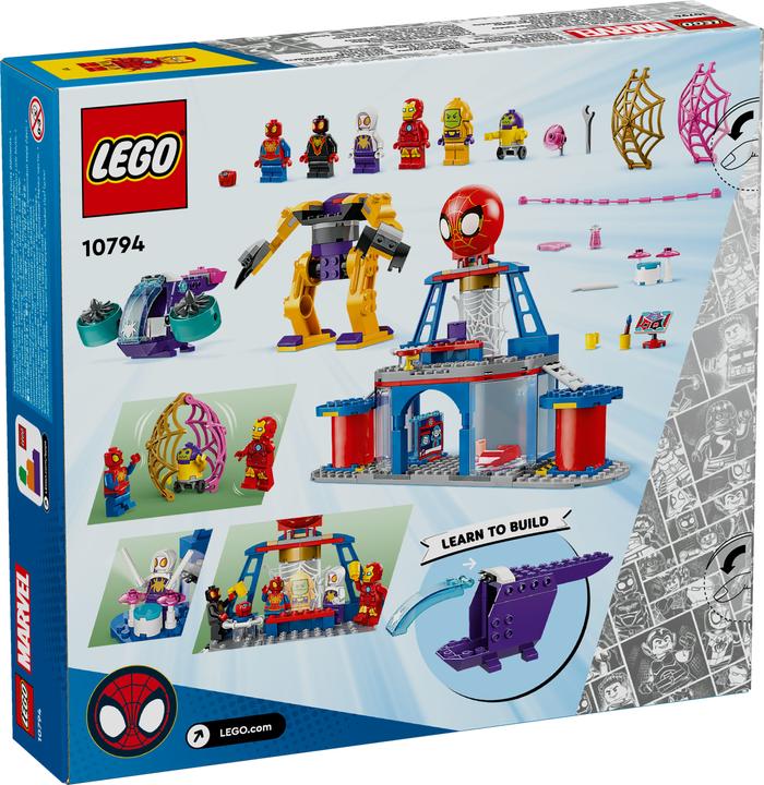 Immagine prodotto LEGO Il quartier generale della squadra di Spidey (10794, LEGO Marvel)