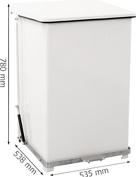 Produktbild kaiserkraft Industrie-Treteimer (152 l)