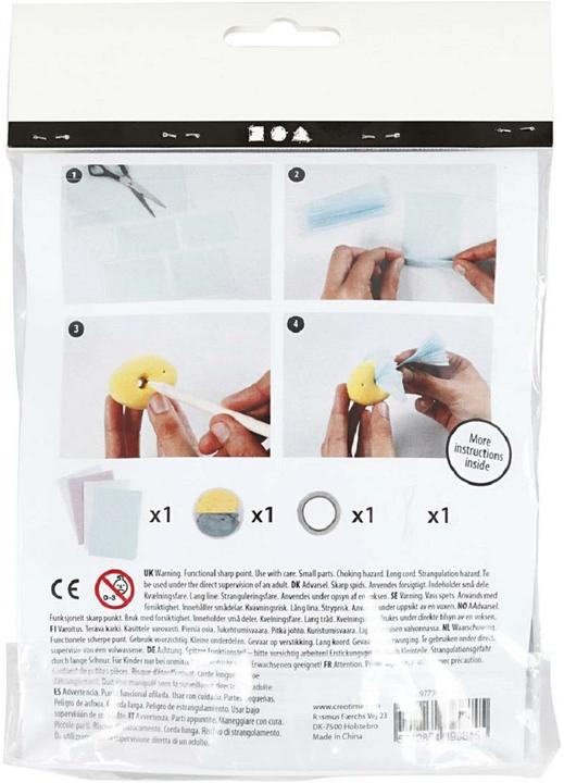 Produktbild Creativ Company Bastelset Mini Qualle Und Fisch 4-teilig