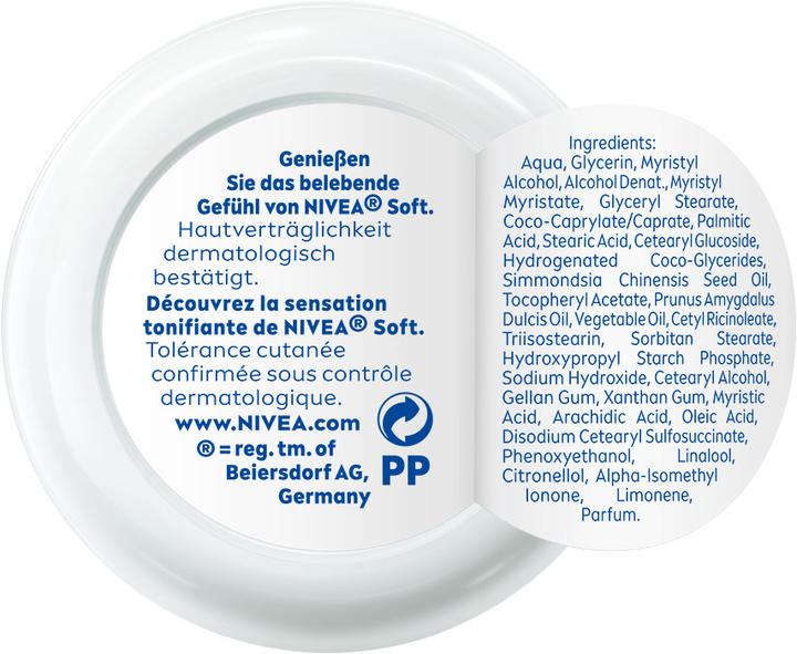 Produktbild NIVEA Soft Feuchtigkeitscrème (50 ml, Tagescreme)