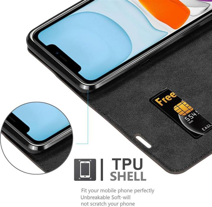 Produktbild Cadorabo Book Invisible Magnet Cover (Apple iPhone 12 mini)