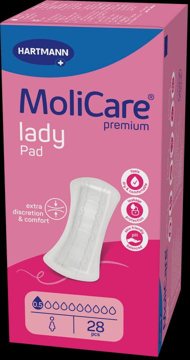 Produktbild MoliCare lady pad 0.5 Inkontinenz Einlage (28 x)