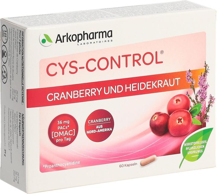 Produktbild Arkopharma Cys-Control Kapseln (60 Stück, Kapseln, 59 g)