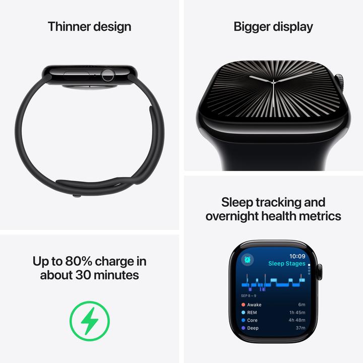 Immagine prodotto Apple Orologio Serie 10 (46 mm, 4G)
