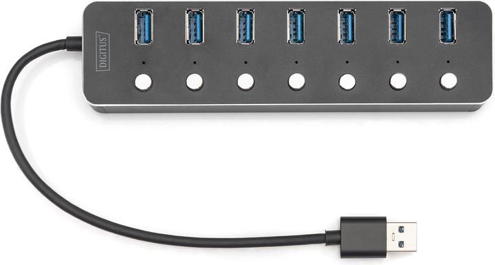 Produktbild Digitus USB Hub (USB-A, USB-C, 7 Ports)