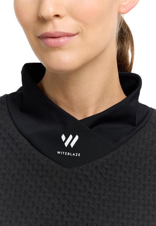 Actual product image Witeblaze FAROD Ladies fleece pullover, black M (M)