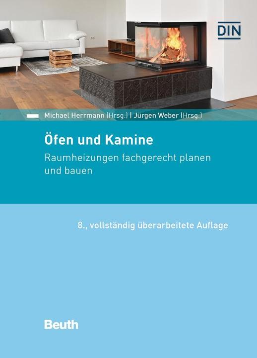 Actual product image Öfen und Kamine (German, Jürgen Weber, Thomas Kuntke, Hendrik Schütze, Karsten Felske, Michael Herrmann, 2023)