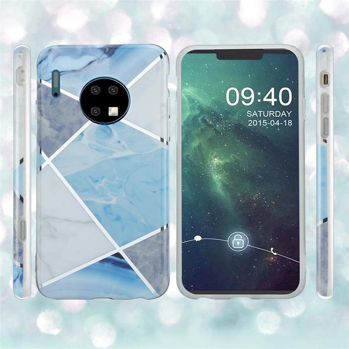 Produktbild Cadorabo IMD TPU Bunter Marmor Cover (Huawei Mate 30)