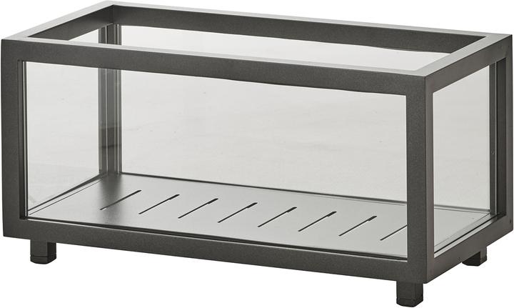 Image du produit Cane-line Lanterne Lightbox en aluminium (46 x 23 x 22 cm)