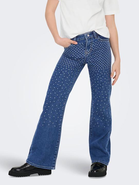 Produktbild Only KOGJUICY Weiter Beinschnitt Jeans Jeans mit weitem Bein (140)
