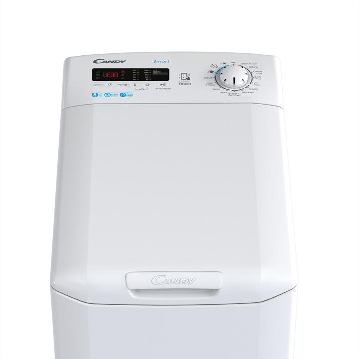 Image du produit Candy Smart CST282D2 Lave-linge à chargement vertical 8 (8 kg, Vers le bas)