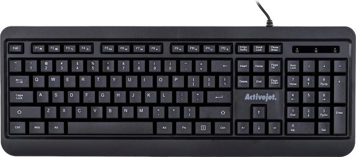 Produktbild Activejet USB-Tastatur K-3807S (Eng. Int., Kabelgebunden)