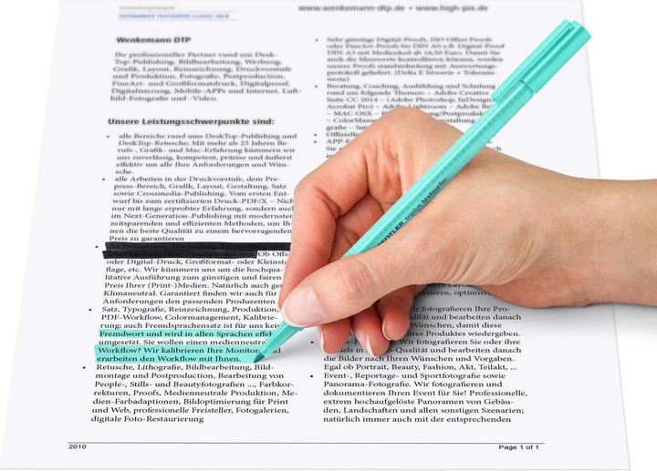 Actual product image Staedtler Highlighter triplus pastel 6pcs box (6 colours, 4 mm, 6 x)