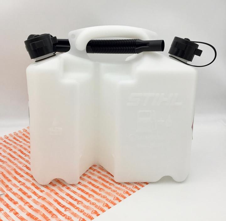 Actual product image Stihl 8810120 CombiCanister for 5L fuel and 3L oil Transparent