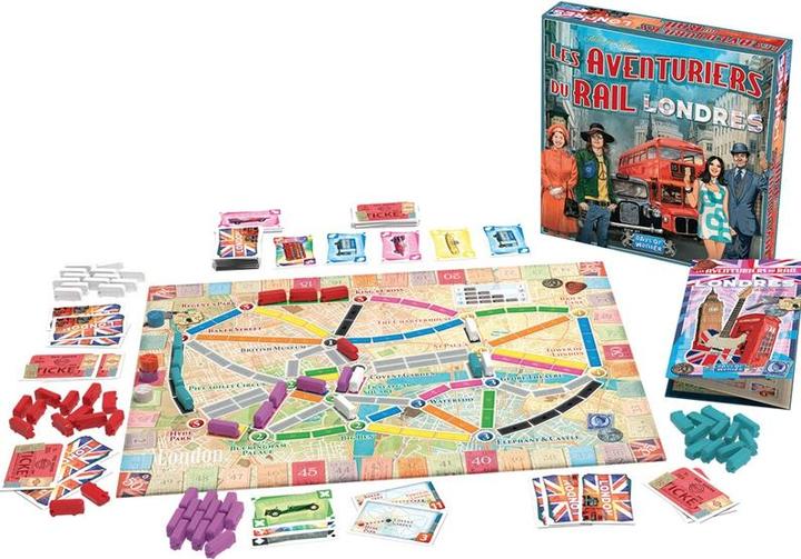 Immagine prodotto Days of Wonder Ttr Les Aventuriers Du Rail Londres (Fr) (Francese)