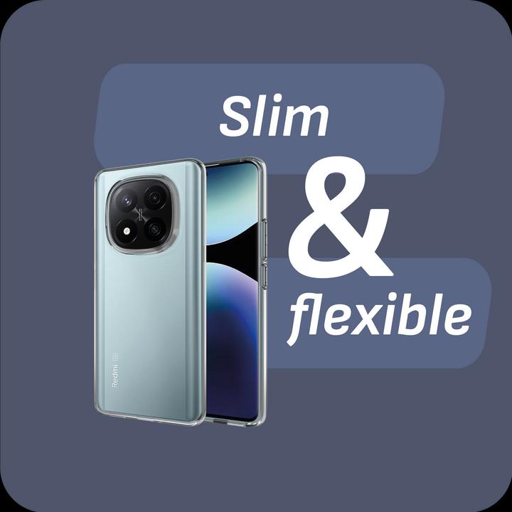 Produktbild Cazy Soft TPU Schutzhülle (Xiaomi Redmi Note 14 Pro+ 5G)
