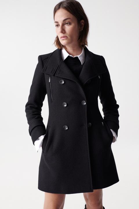 Salsa Jeans Jacken Grace Long Woolen Coat