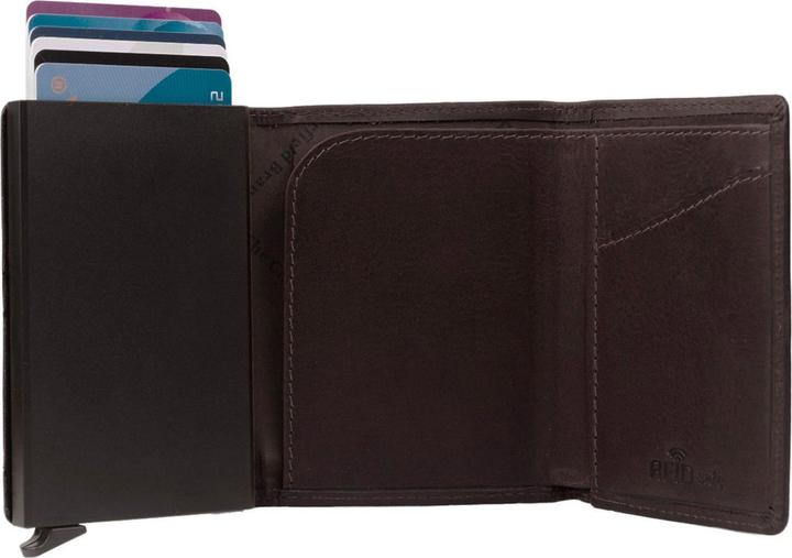 Produktbild The Chesterfield Brand Wax Pull Up Kreditkartenetui RFID Schutz Leder 7 cm
