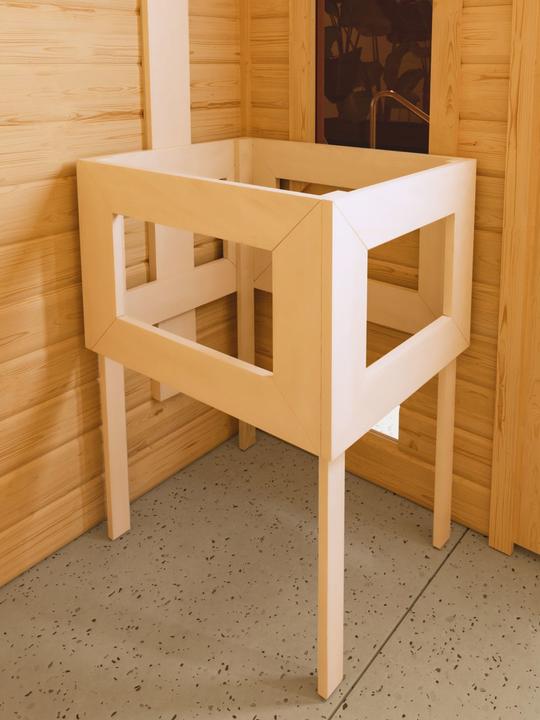 Produktbild Karibu Cortona mit Dachkranz (9 KW externe Steuerung)