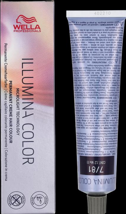 Image du produit Wella Illumina Color (7/81 blond moyen blond nacré nacré)
